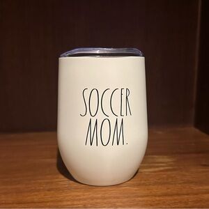 Rae Dunn SOCCER MOM Insulated Tumbler